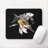 Paare der Blendungs-Koi Mousepad (Mit Mouse)