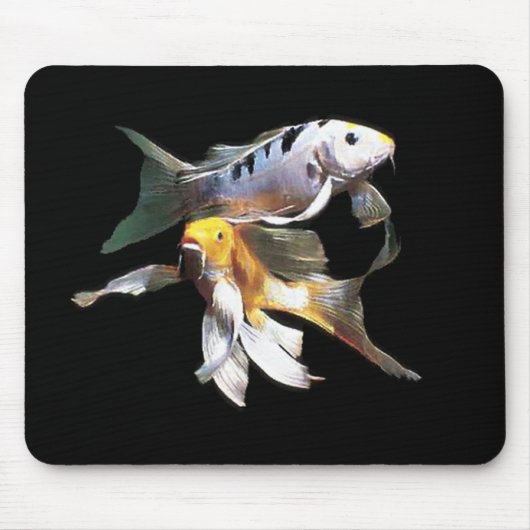 Paare der Blendungs-Koi Mousepad (Vorne)
