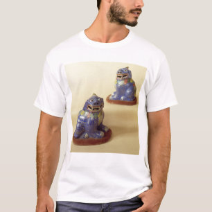 Paare der chinesischen Cloisonnehunde, 18. T-Shirt