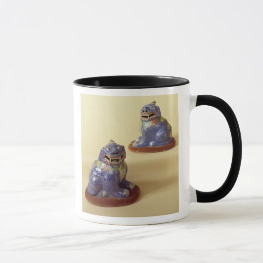 Paare der chinesischen Cloisonnehunde, 18. Tasse (Rechts)