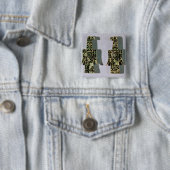 Paare der Eagle-Förmigen Broschen (Metall und Button (Beispiel)