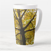 Paare der gelben Ahornbäume Herbstnatur Milchtasse (Rechte Ecke)