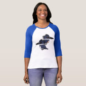 Paare des umgeschnallten Eisvogels T-Shirt (Vorne ganz)