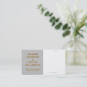 Paare, die die Karte anrufen - Foto w Border Grau (Stehend Vorderseite)