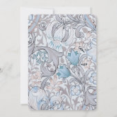 Paare Dusche Classic Golden Lily Elegante Pastel Einladung (Rückseite)