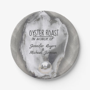 Paare Dusche Oyster Roast  Pappteller