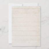 Paare Duschkabine Kakteen Sukkulente Holzkunst Einladung (Rückseite)