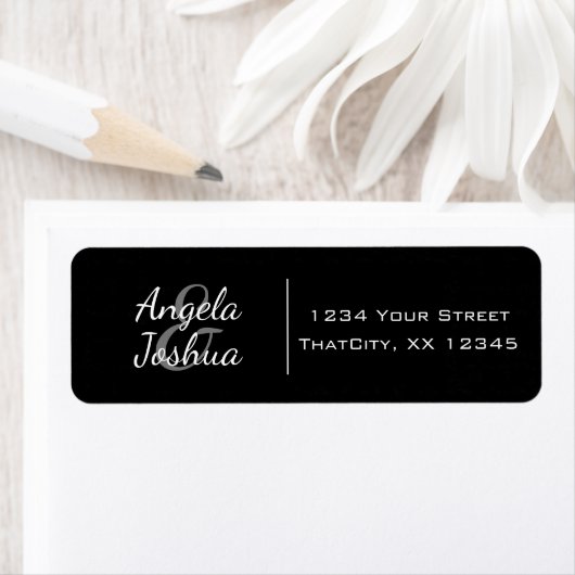 Paare Einfache minimale informelle Lässig Schwarz- (Insitu)