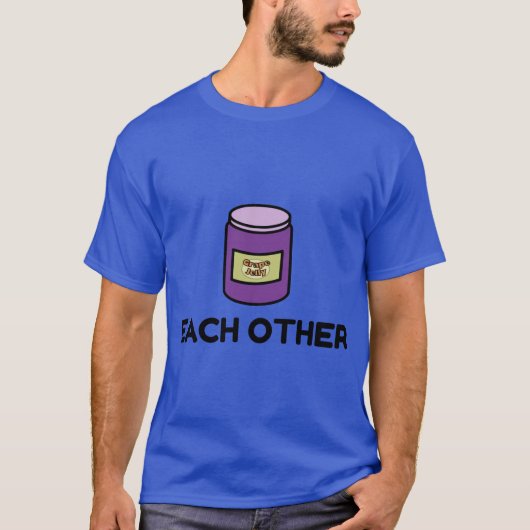 Paare Erdnussbutter und Jelly Match T-Shirt (Vorderseite)