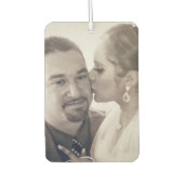 Paare Foto Baseball Ring Autolufterfrischer (Vorderseite)