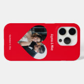 Paare Foto Personalisierte Flitterwochen Case-Mate iPhone Hülle (Rückseite (Horizontal))