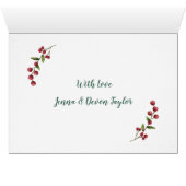 Paare Foto Weihnachten (Innenansicht Horizontal (Unten))