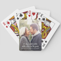 Paare Foto, wo alles begann Personalisiert