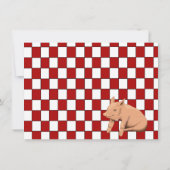 Paare Grill/Koch-out Einladungen (Rückseite)