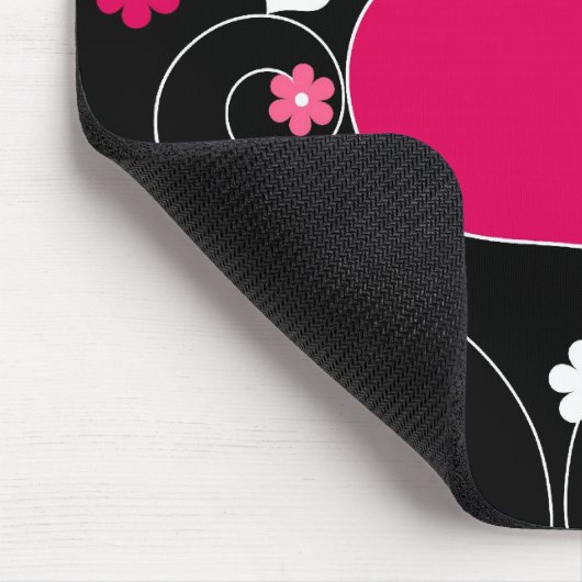 Paare Herzen Mousepad (Ecke)