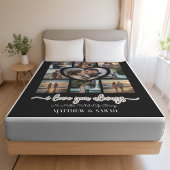 Paare I Liebe You Heart Neun Foto Fleecedecke