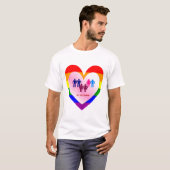 Paare im Herzen der Liebe T-Shirt (Vorne ganz)