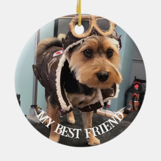 Paare in unserem Hearts Foto Pet Memorial,Custom Keramik Ornament (Hinten)