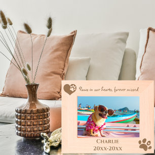 Paare in unserem Hearts-Pet-Memorial,Custom Dog Geätzte Rahmen