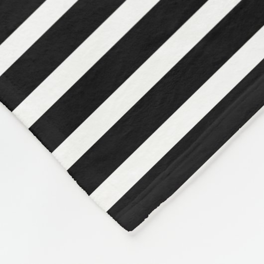 Paare Initials verschmolzen modernes Muster Fleecedecke (Ecke)