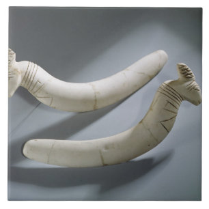 Paare Kastagnetten, Thinite Zeitraum (Hippopotamus Fliese