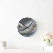 Paare Kastagnetten, Thinite Zeitraum (Hippopotamus Runde Wanduhr (Zuhause)