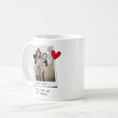 Paare Liebe bei First Swipe" online verabredet Kaffeetasse (Vorderseite Links)