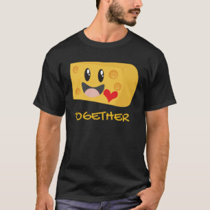 Paare Macaroni und Käse Better Together Paare T-Shirt