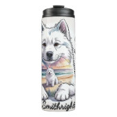 Paare machen alles besser thermosbecher (Vorderseite)