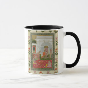 Paare mit weiblichen Begleitern und Musikern Tasse