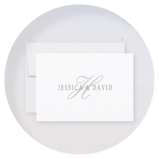 Paare Name & Name Monogram