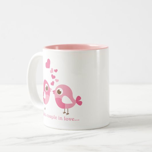 Paare noch in LiebeValentines Zweifarbige Tasse (Vorderseite Links)