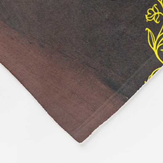 Paare oder die Dekoration der Hochzeitswand Fleecedecke (Ecke)