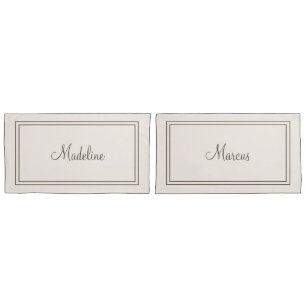 Paare personalisierte Kissenbezüge