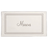 Paare personalisierte Kissenbezüge (Vorderseite-Rechts)