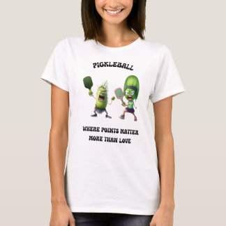 Paare Pickleball T - Shirt von Posh Little Finds