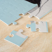 Paare Pinguine Puzzle (Seite)