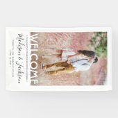 Paare Polterabend Einfaches Foto Begrüßungsbanner Banner (Horizontal)