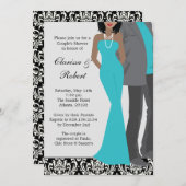 Paare Polterabend Einladung (Vorne/Hinten)