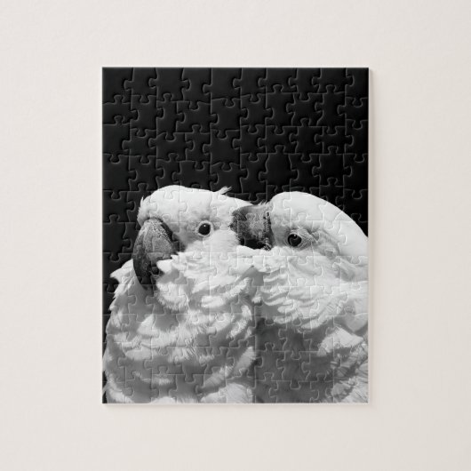 Paare Regenschirm Cockatoos Puzzle (Vertikal)