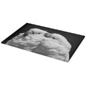 Paare Regenschirm Cockatoos Schneidebrett (Ecke)