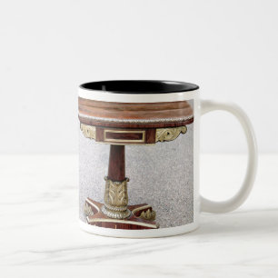 Paare RegentschaftsKartentische auf vierfachen Zweifarbige Tasse