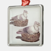 Paare Staffordshire-Tonwaren Tureens Silbernes Ornament (Links)