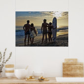 Paare Surfen - endloses Sommerplakat Poster (Küche)