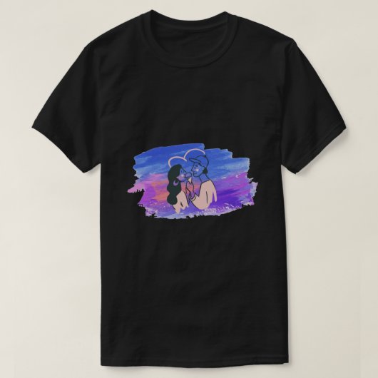 Paare T-Shirt (Design vorne)