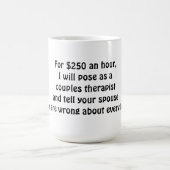 Paare Therapist jemand? Kaffeetasse (Mittel)