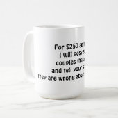 Paare Therapist jemand? Kaffeetasse (Vorderseite Links)