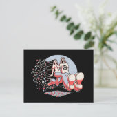 Paare Truckin' Postkarte (Stehend Vorderseite)