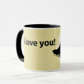 Paare und Verwandtschaftsfeste Tasse (Vorderseite Links)