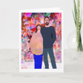Paare unterstützen LeeMarie's kreatives Design Karte (Vorderseite)